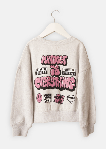 Harper Slogan Sweat