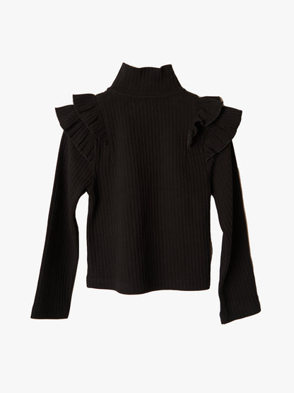Milina Rib Neck Top