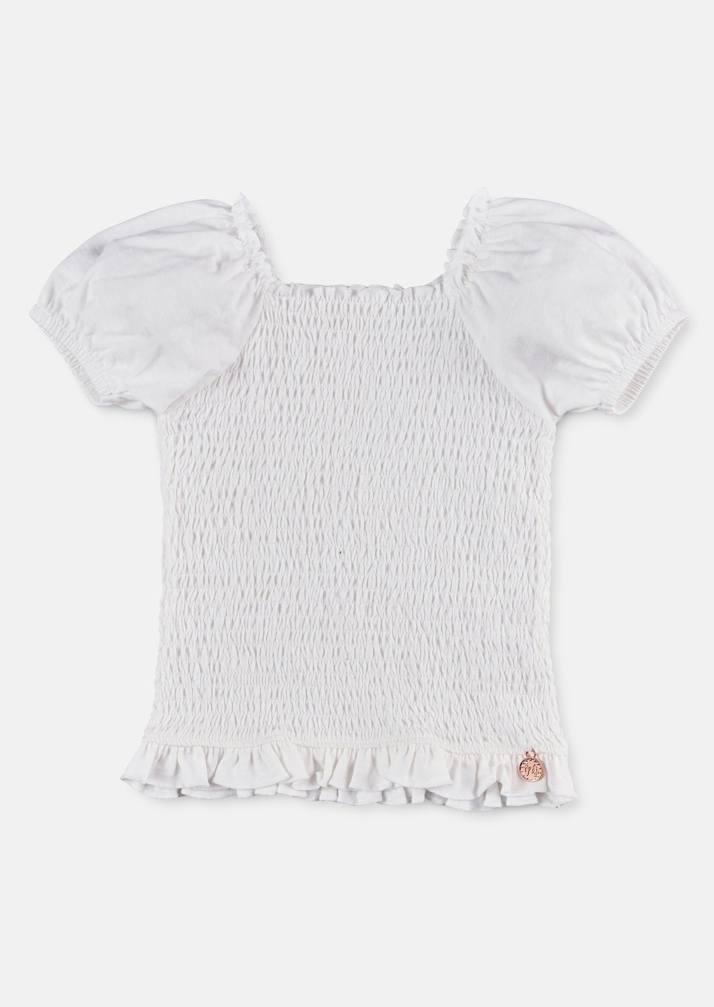 Charlie Shirred Jersey Top