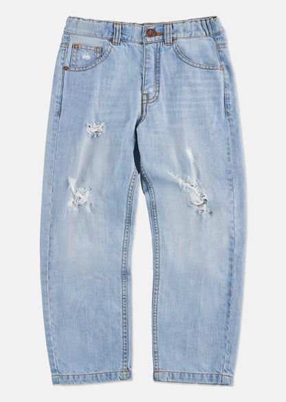 Jamie Wide Leg Ripped Jean