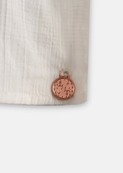 Maya Textured Woven Top