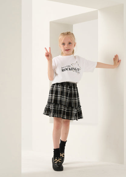 Gigi White Rocking It T-Shirt