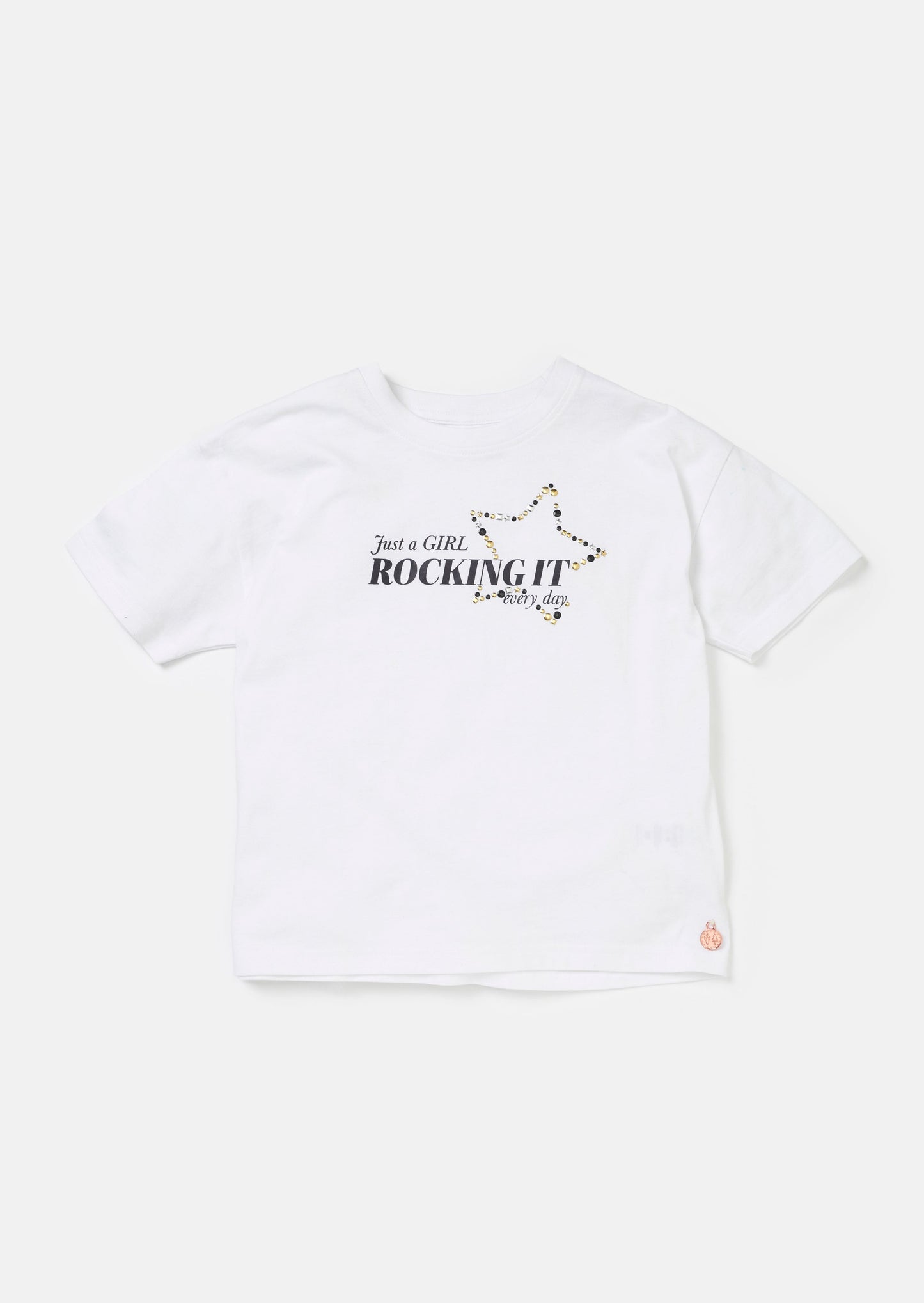 Gigi White Rocking It T-Shirt