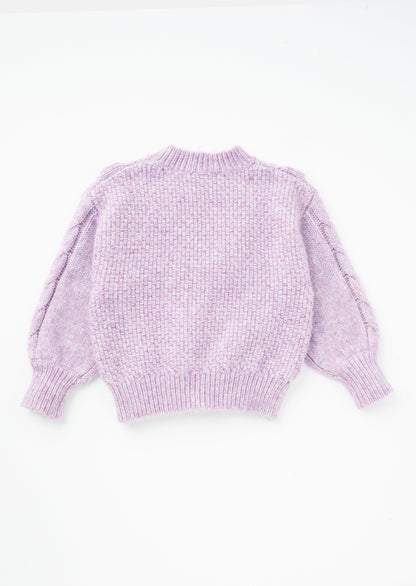 Marnie Lilac Scalloped Frill Jumper
