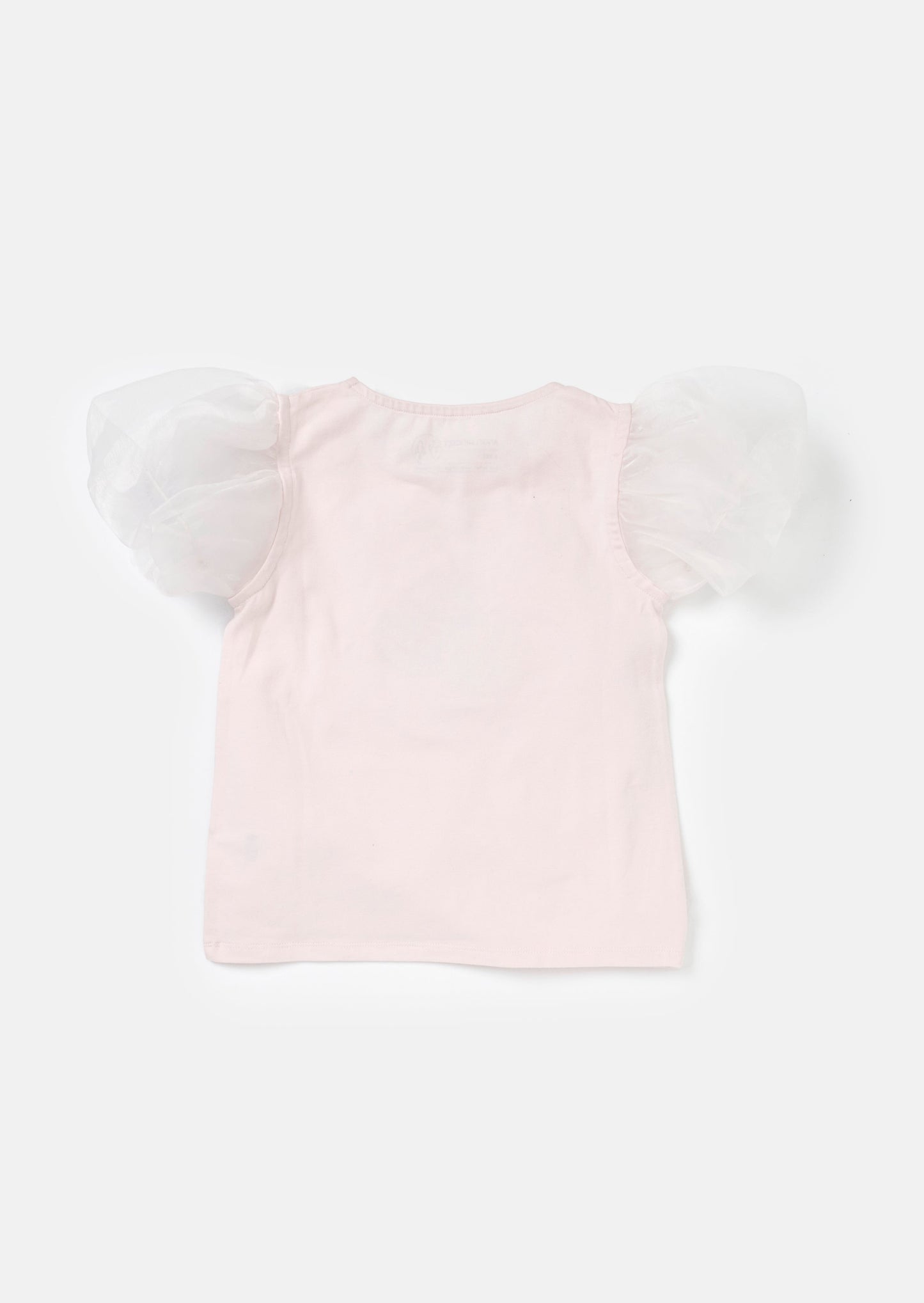 Elodie Embellished Puff Sleeve Tee
