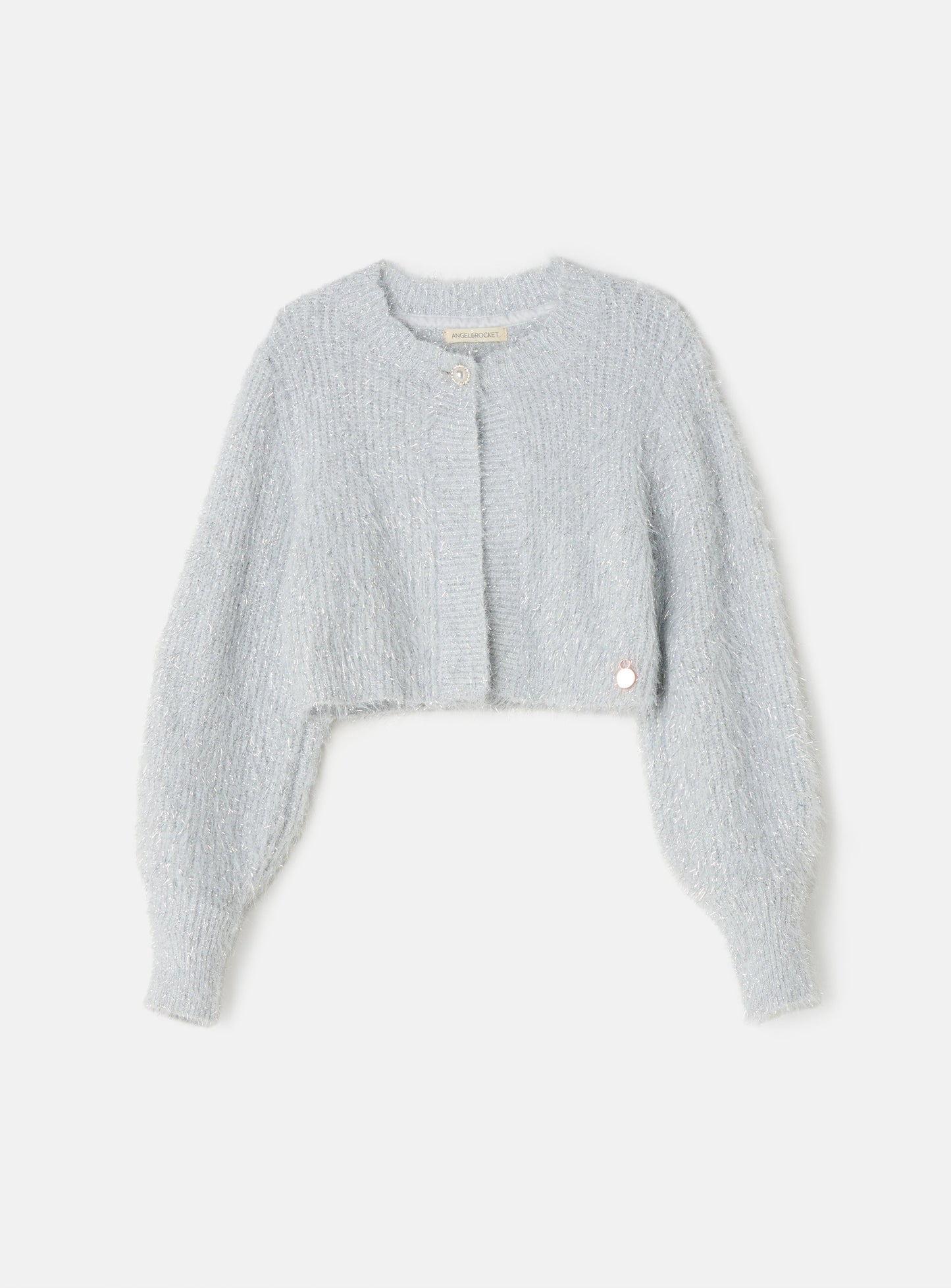 Trixie Silver Lurex Cardi