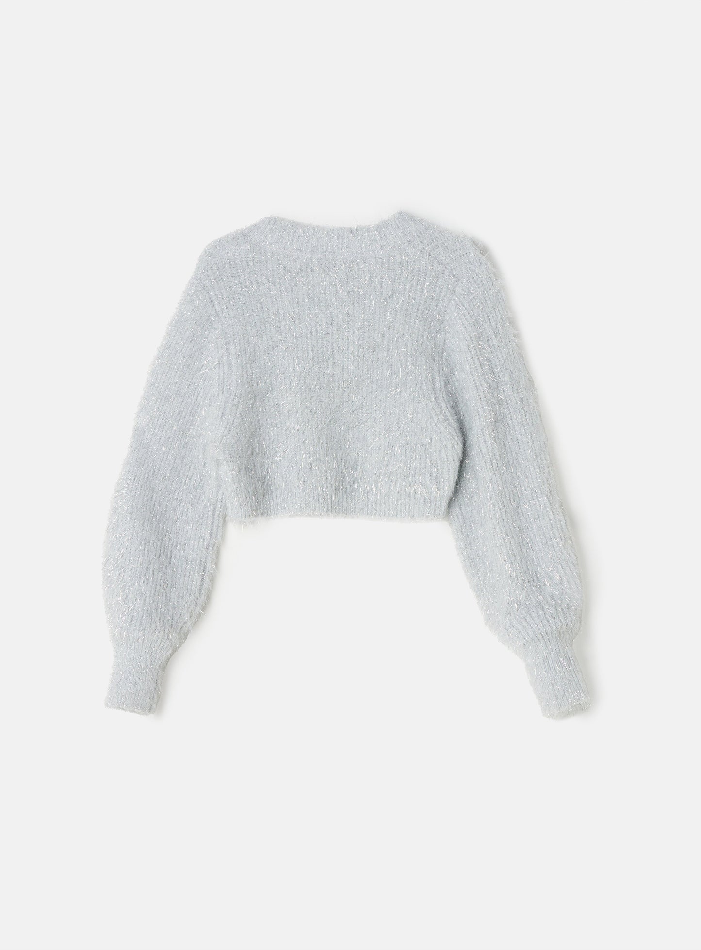 Trixie Silver Lurex Cardi