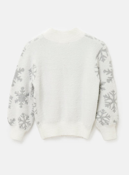 Ana Lurex Snowflake Jumper