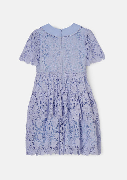 Mavea Cornflower Lace Dress