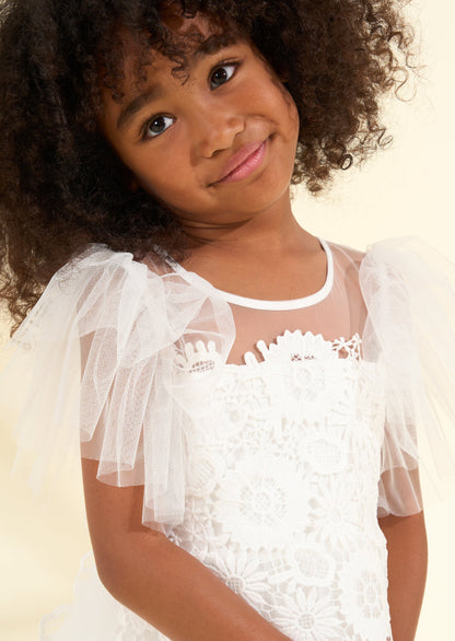 Anelise Cascade Lace Dress