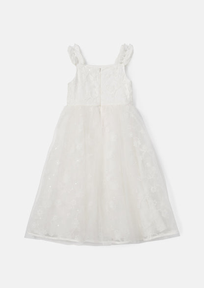 Olivia Sparkle Embroidered Dress