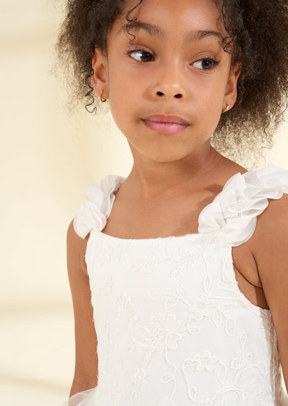 Olivia Sparkle Embroidered Dress