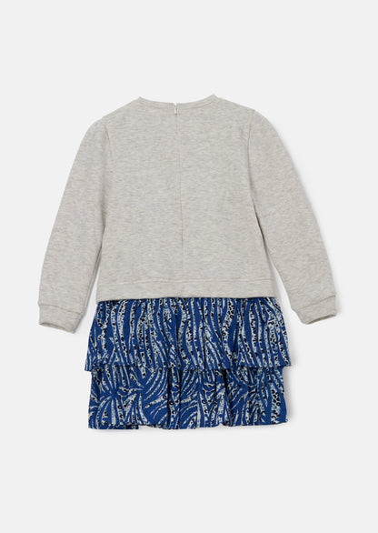 Tara Zebra Print Sweat Dress