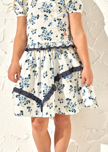 Pia Print Skirt