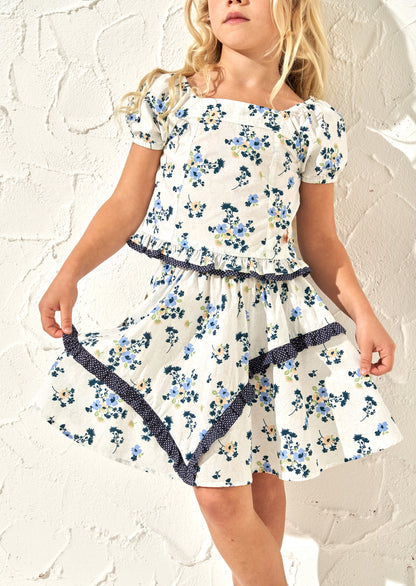 Pia Print Skirt