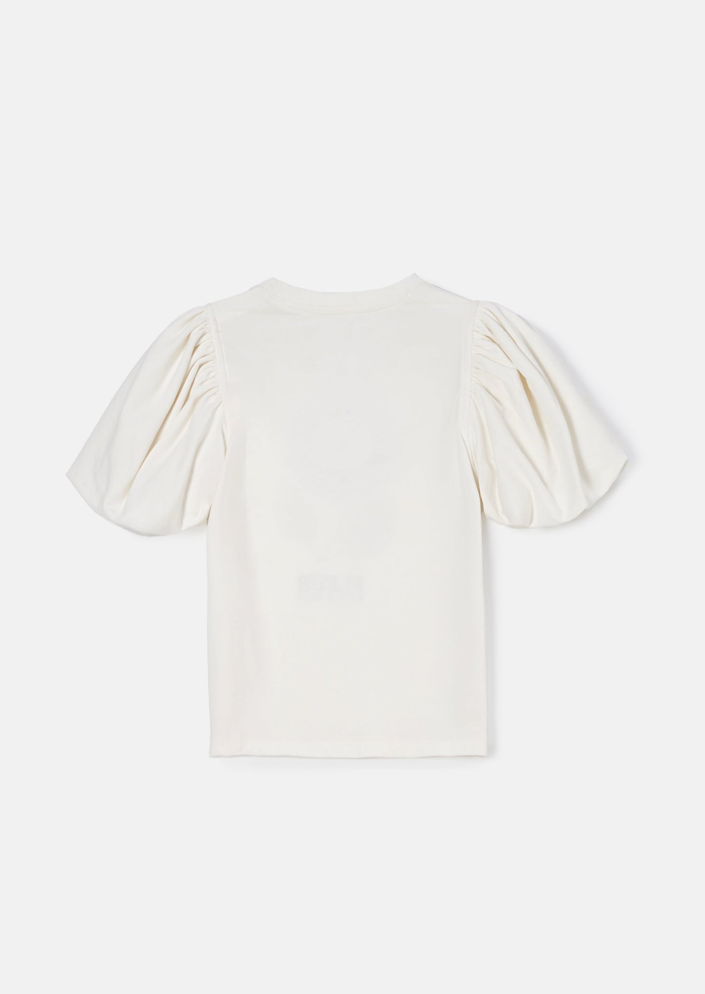 Fleur Ivory Puff Sleeve Tee