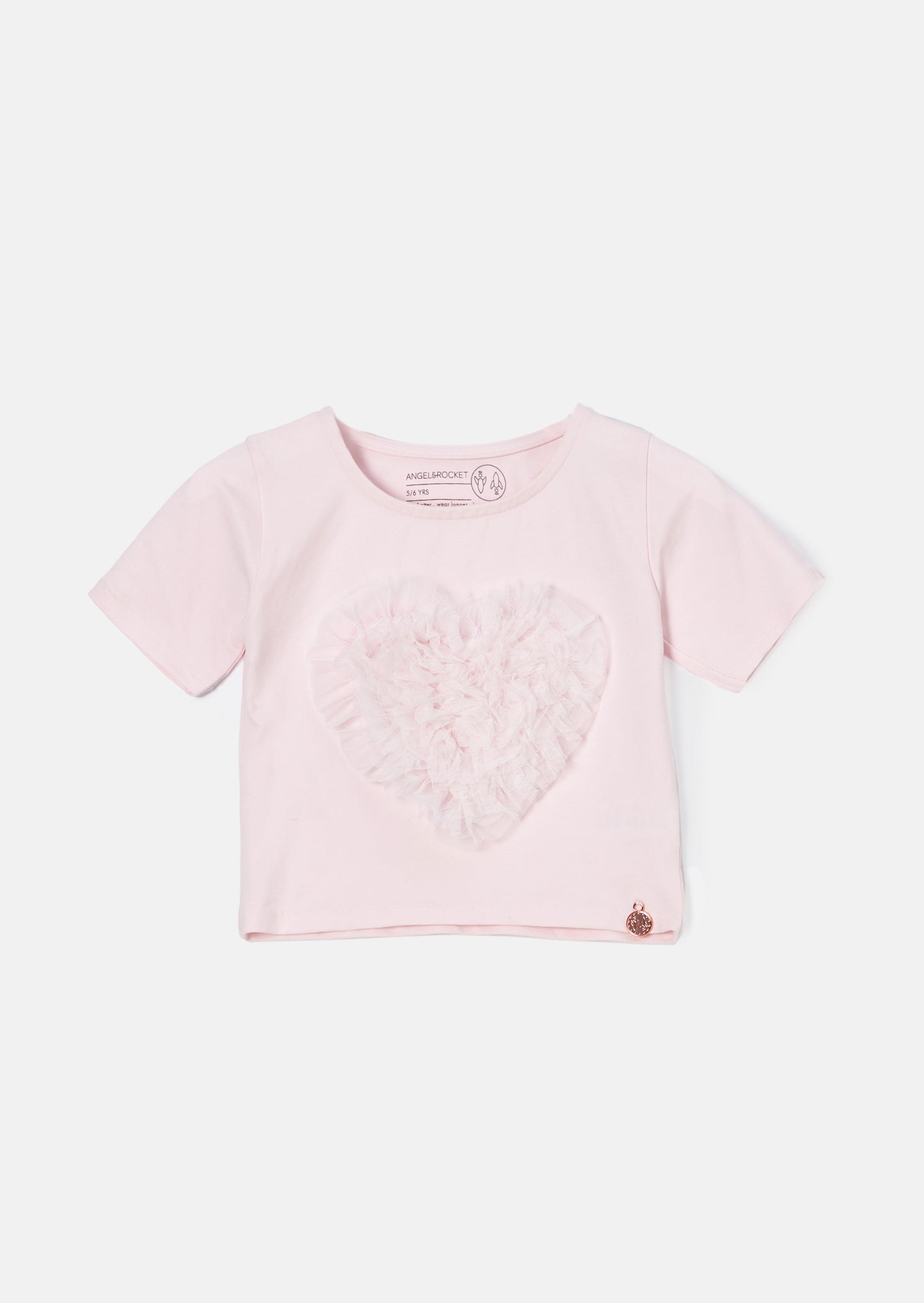 Agata Pink Heart Tee