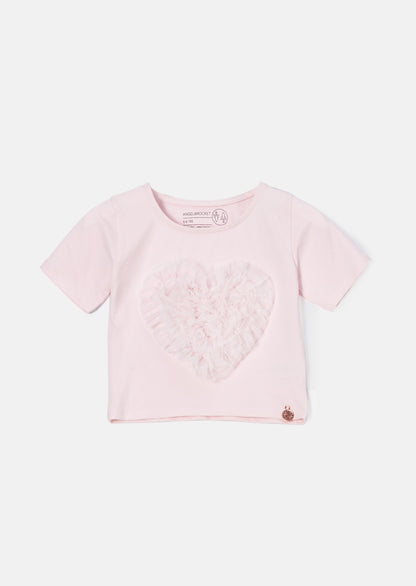 Agata Pink Heart Tee