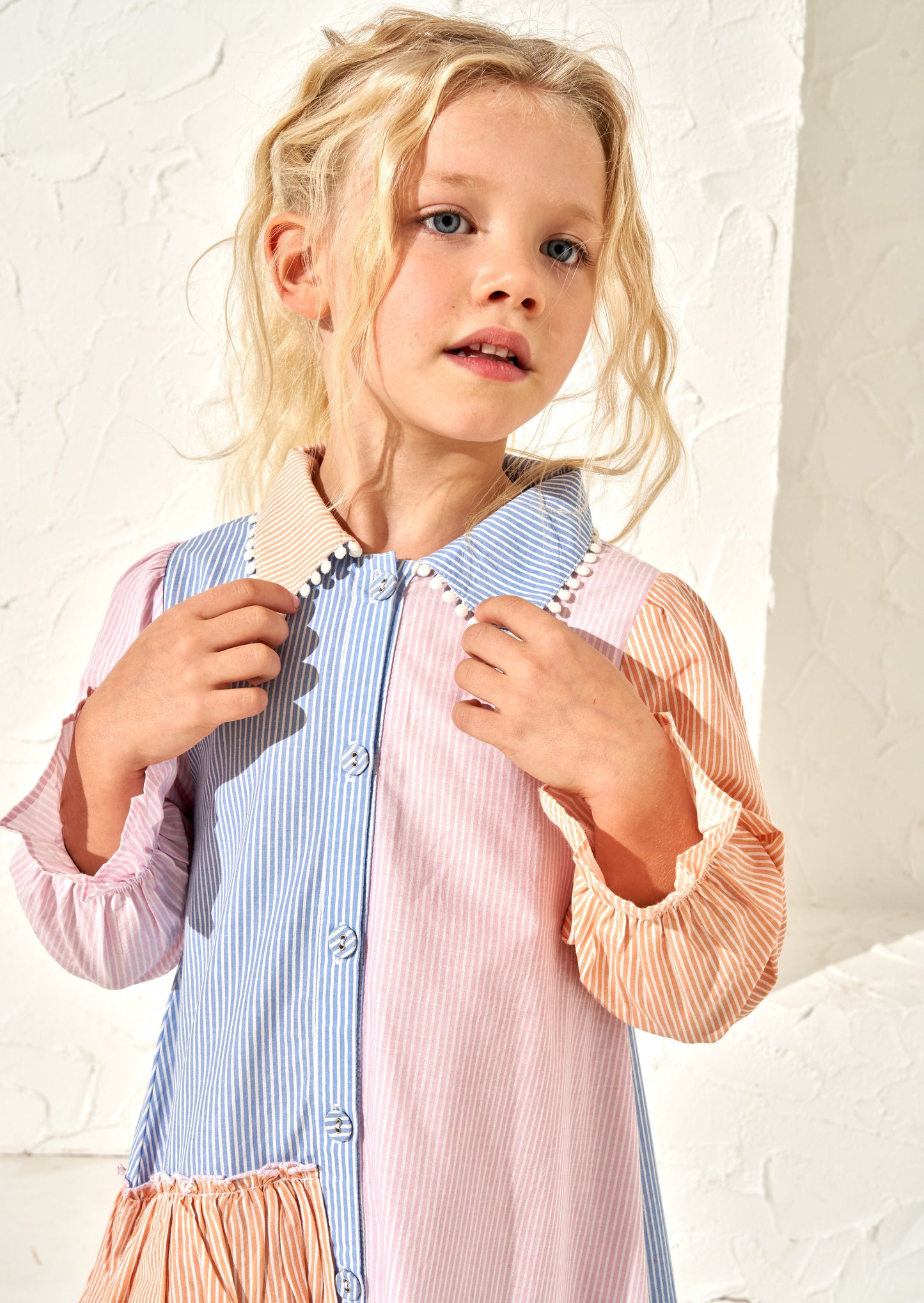 Frankie Stripe Shirt Dress