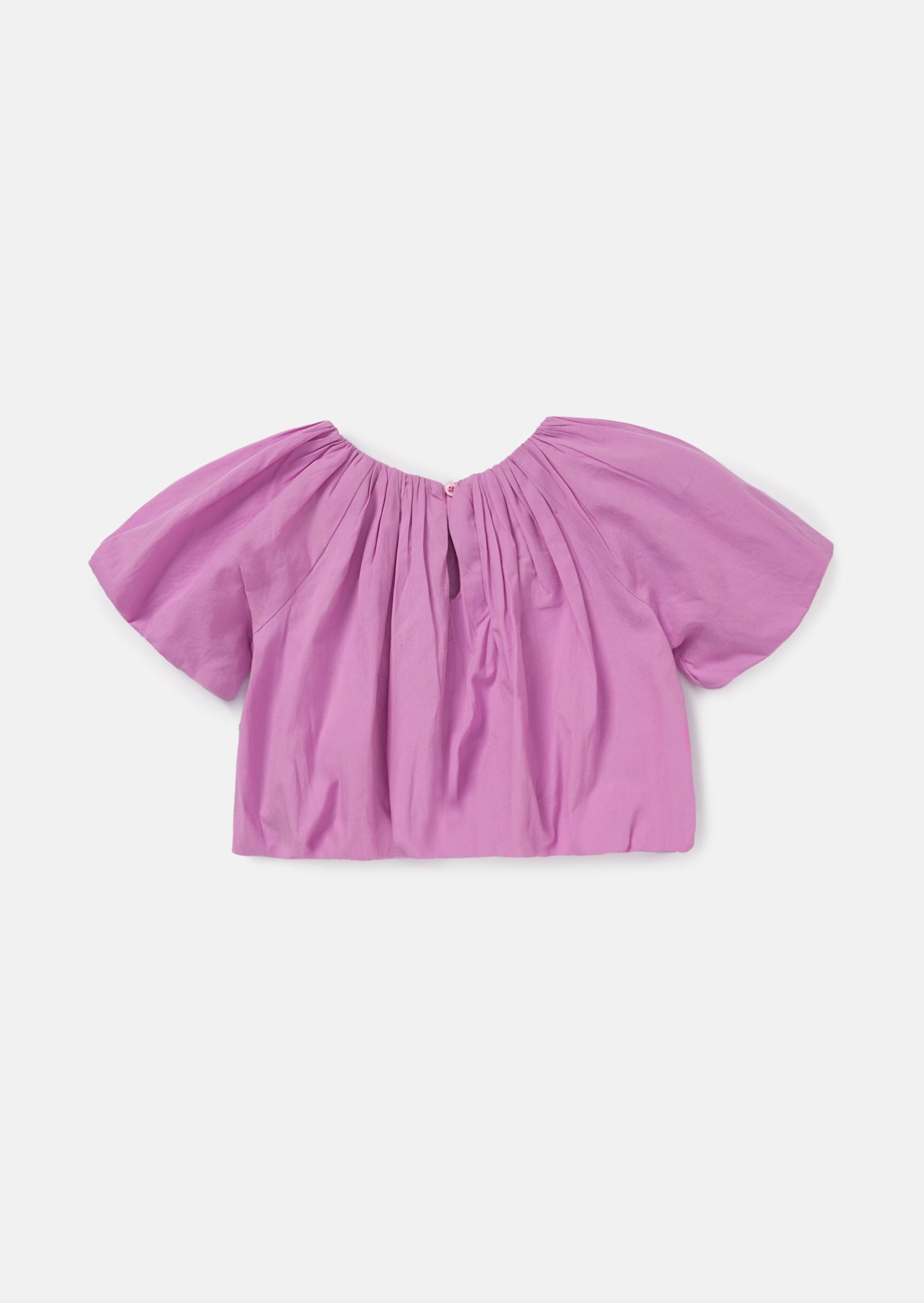Michela Pink Puff Sleeve Top