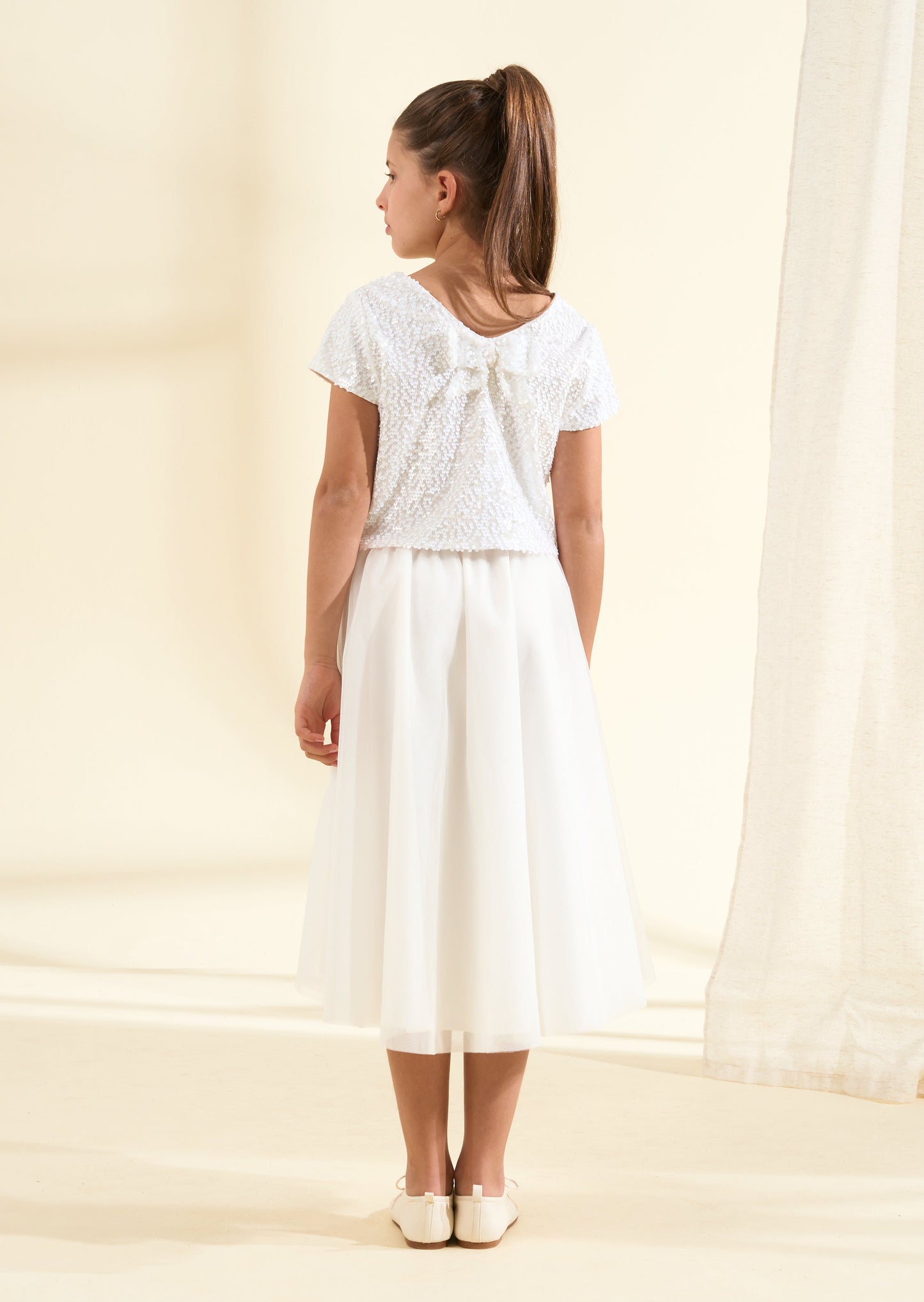 Leonie Sequin Top & Skirt Set