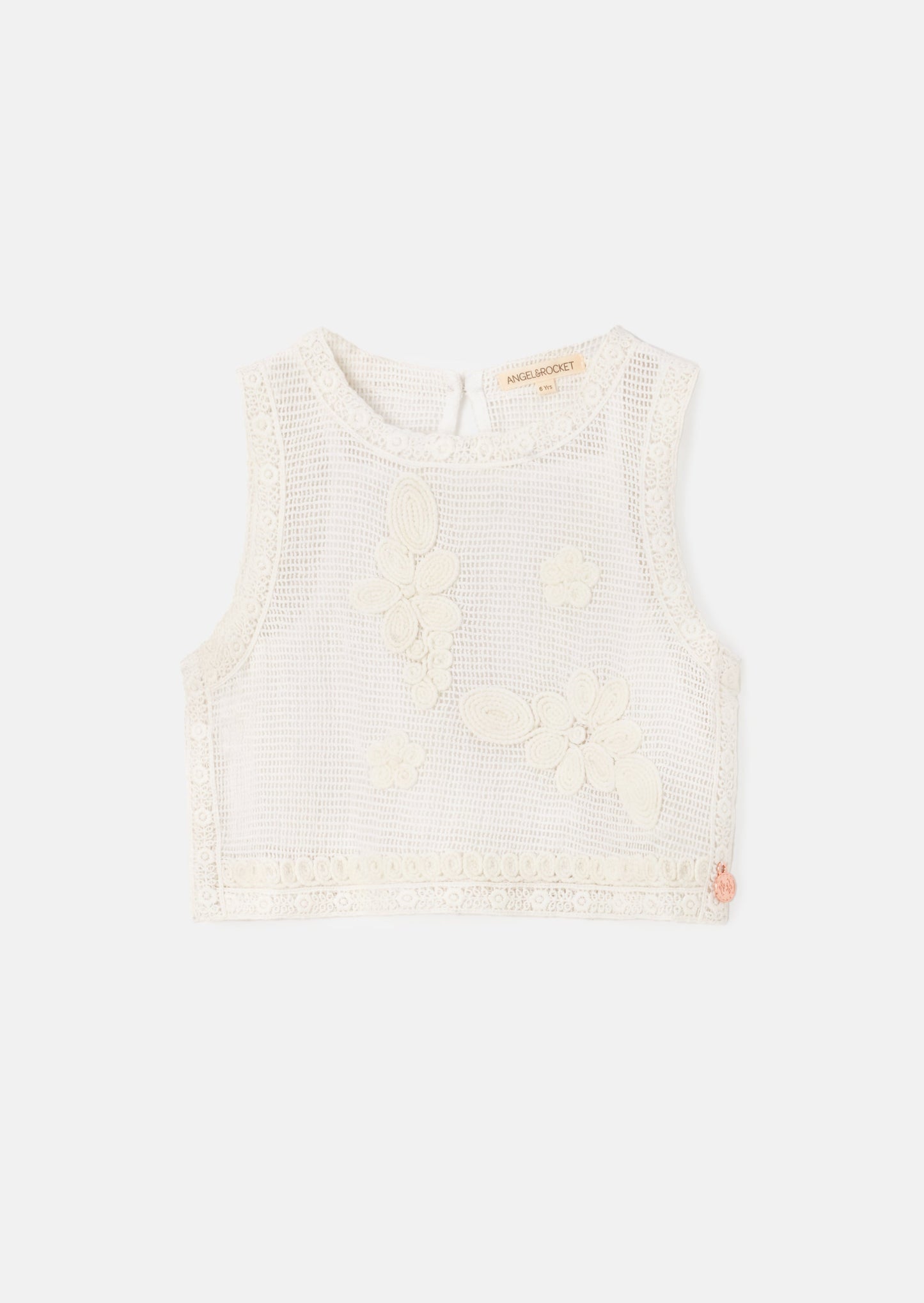 Luna Floral Embroidered Vest