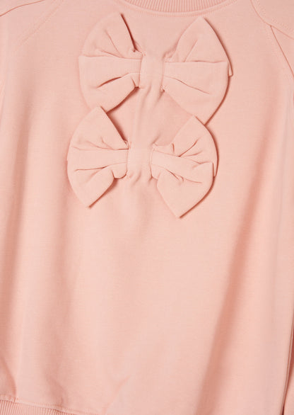 Ruthie Pink Bow Sweatshirt