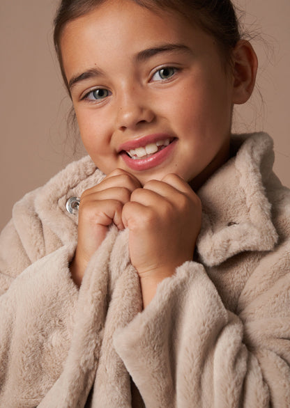 Briar Taupe Fur Coat