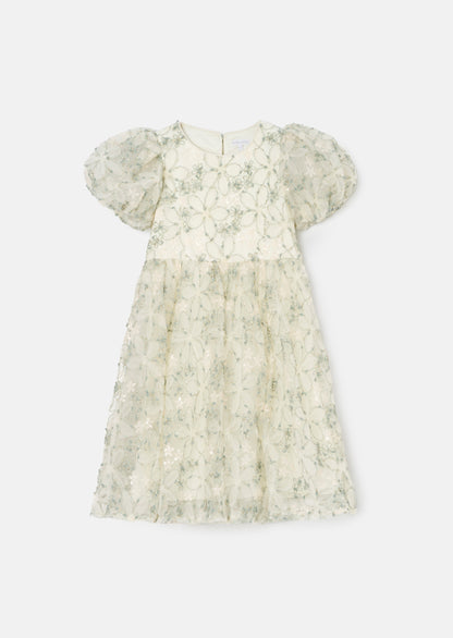 Eva Green Embellished Tulle Dress