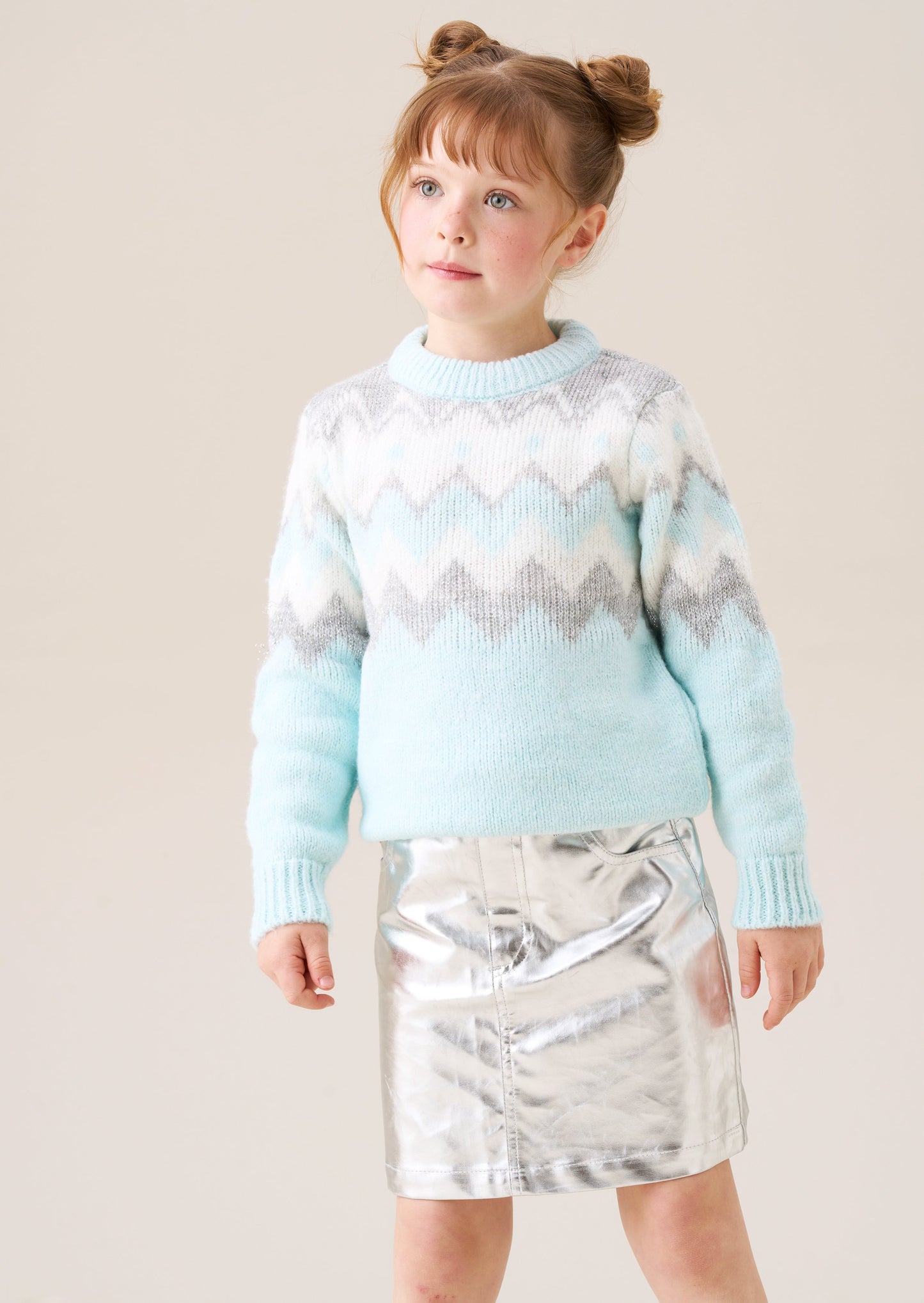 Aspen Blue Ski Jumper