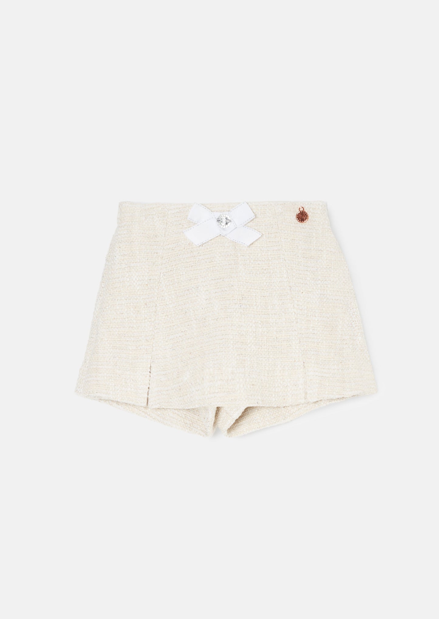 Opal Natural Tweed Short