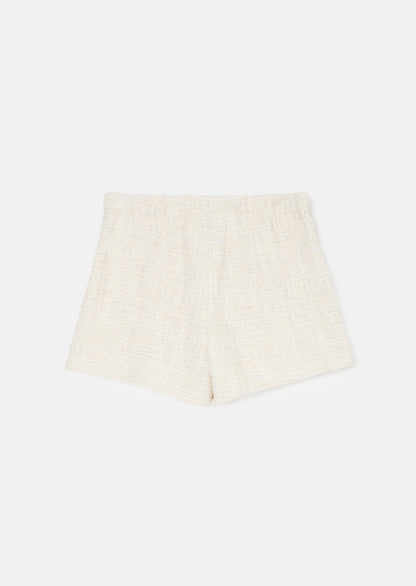 Opal Natural Tweed Short