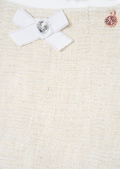 Opal Natural Tweed Short