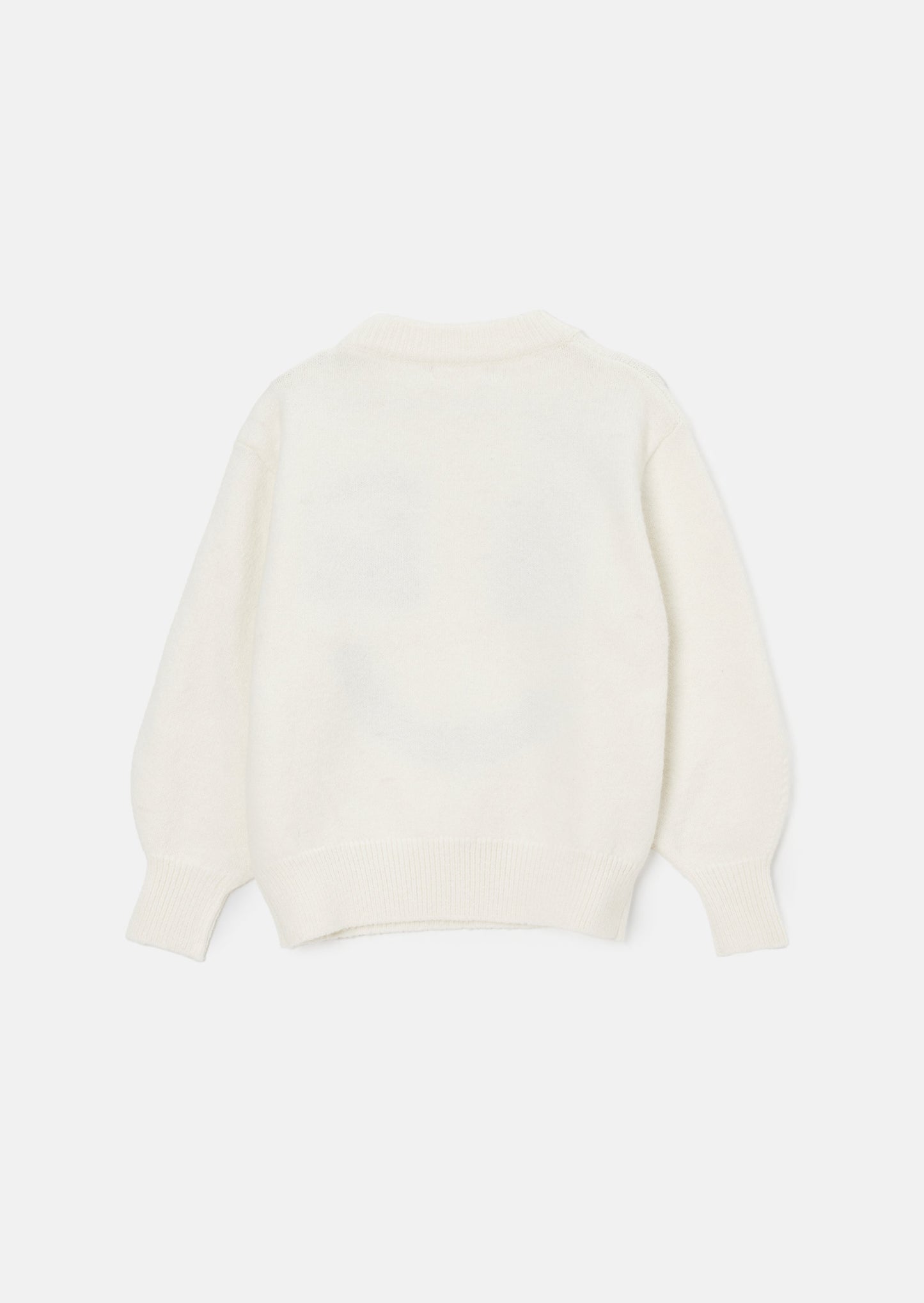Shanti Ivory Smiley Face Jumper