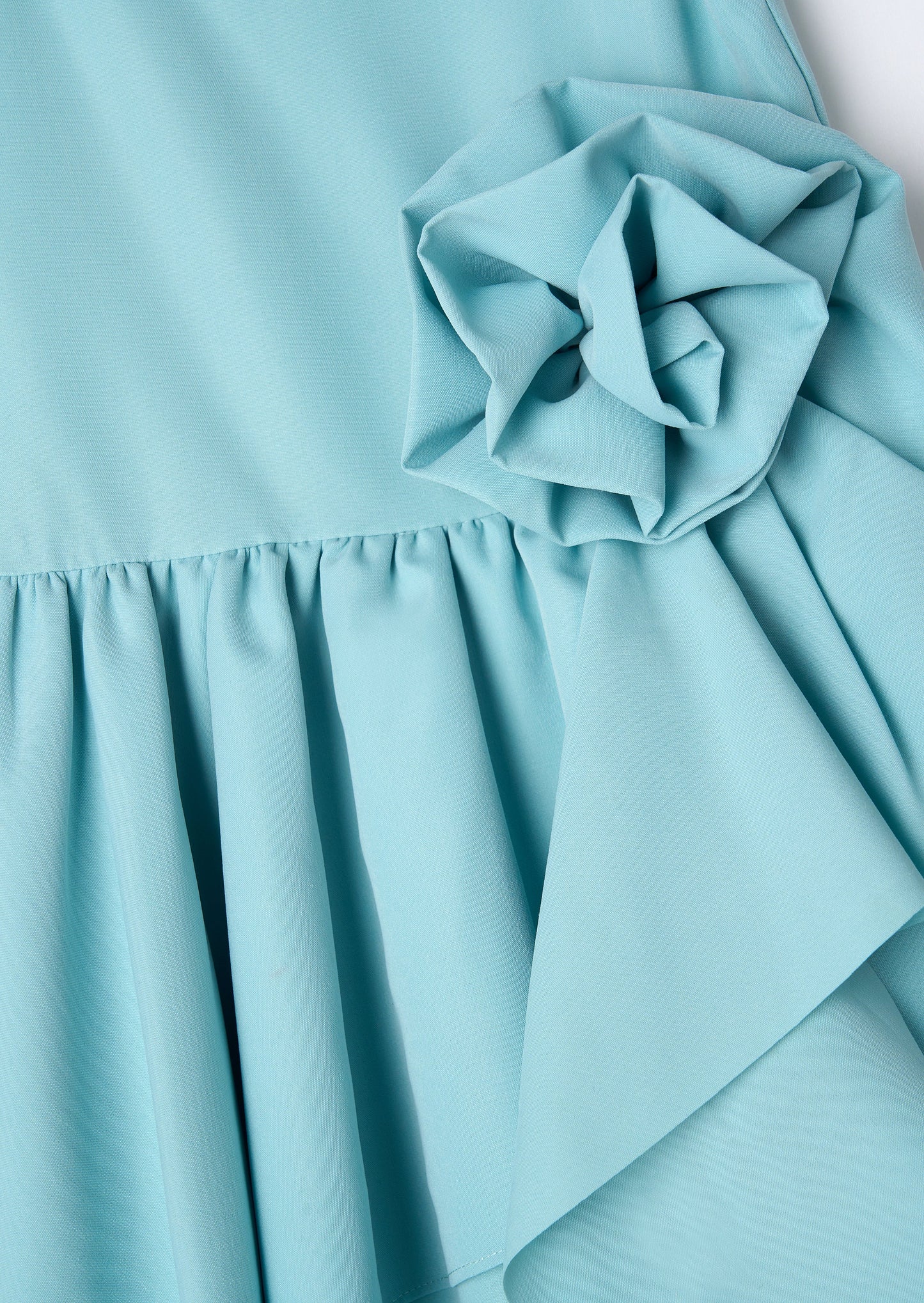 Lourdes Green Corsage Waist Dress