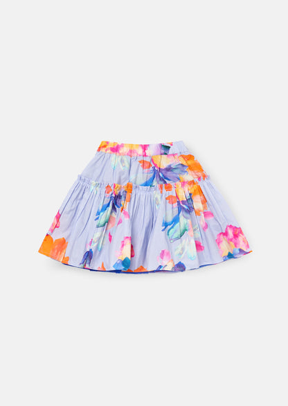 Darcy Blue Printed Skirt