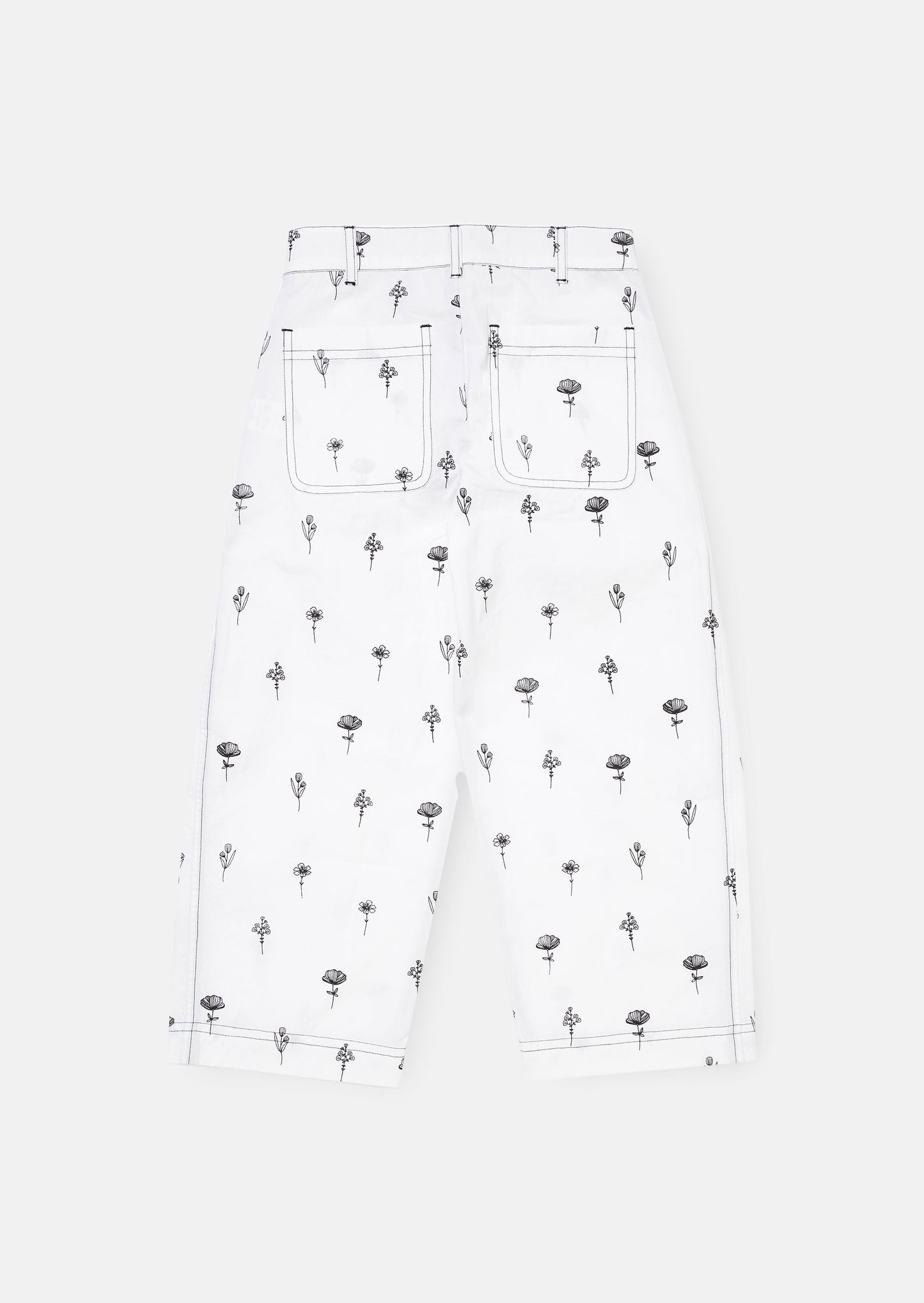 Estelle Ivory Poplin Trousers