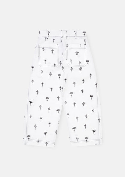 Estelle Ivory Poplin Trousers