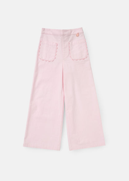 Sabine Pink Washed Trousers
