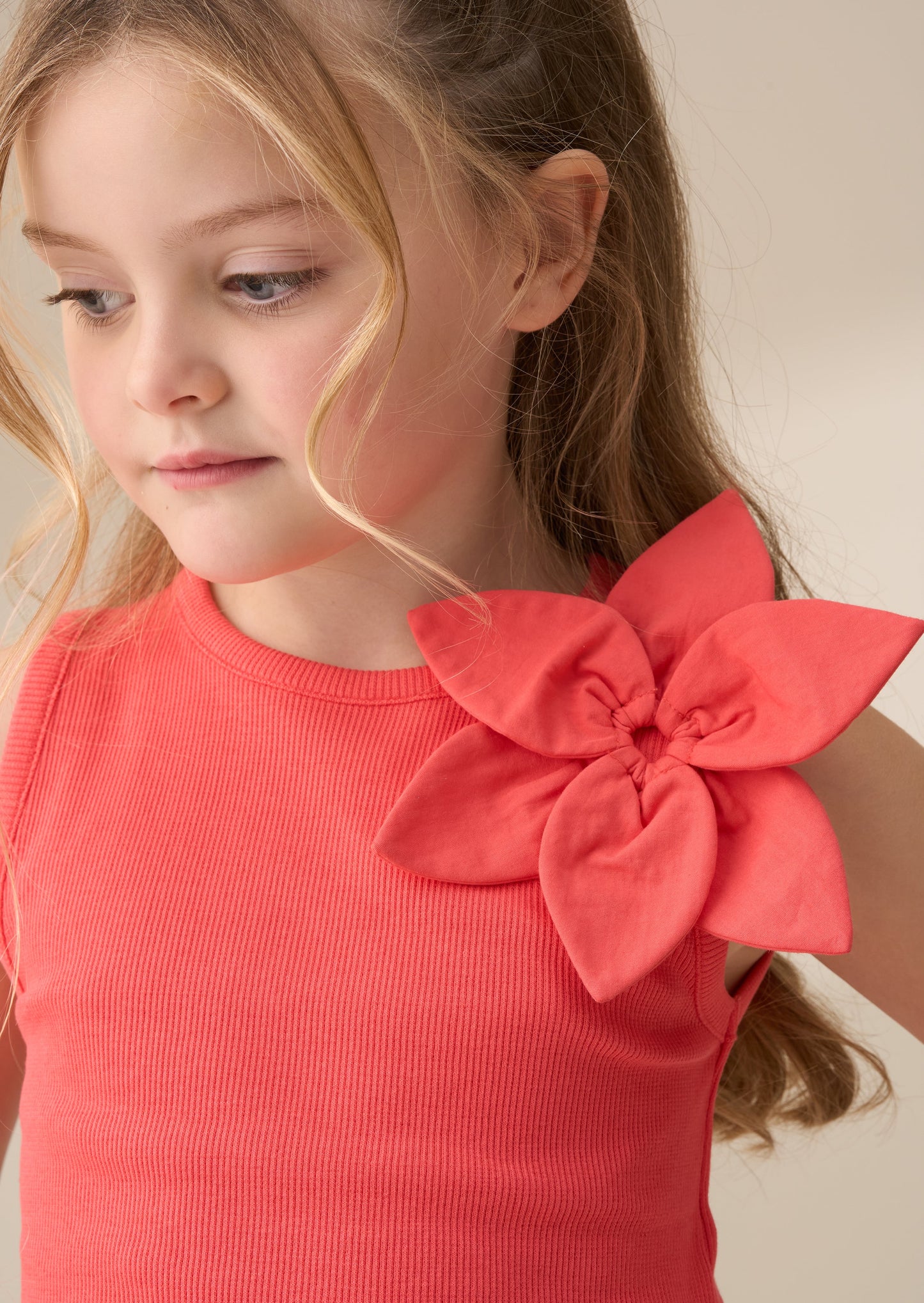 Jenny Coral Corsage Vest