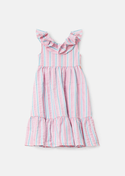 Norrie Pink Stripe Sundress