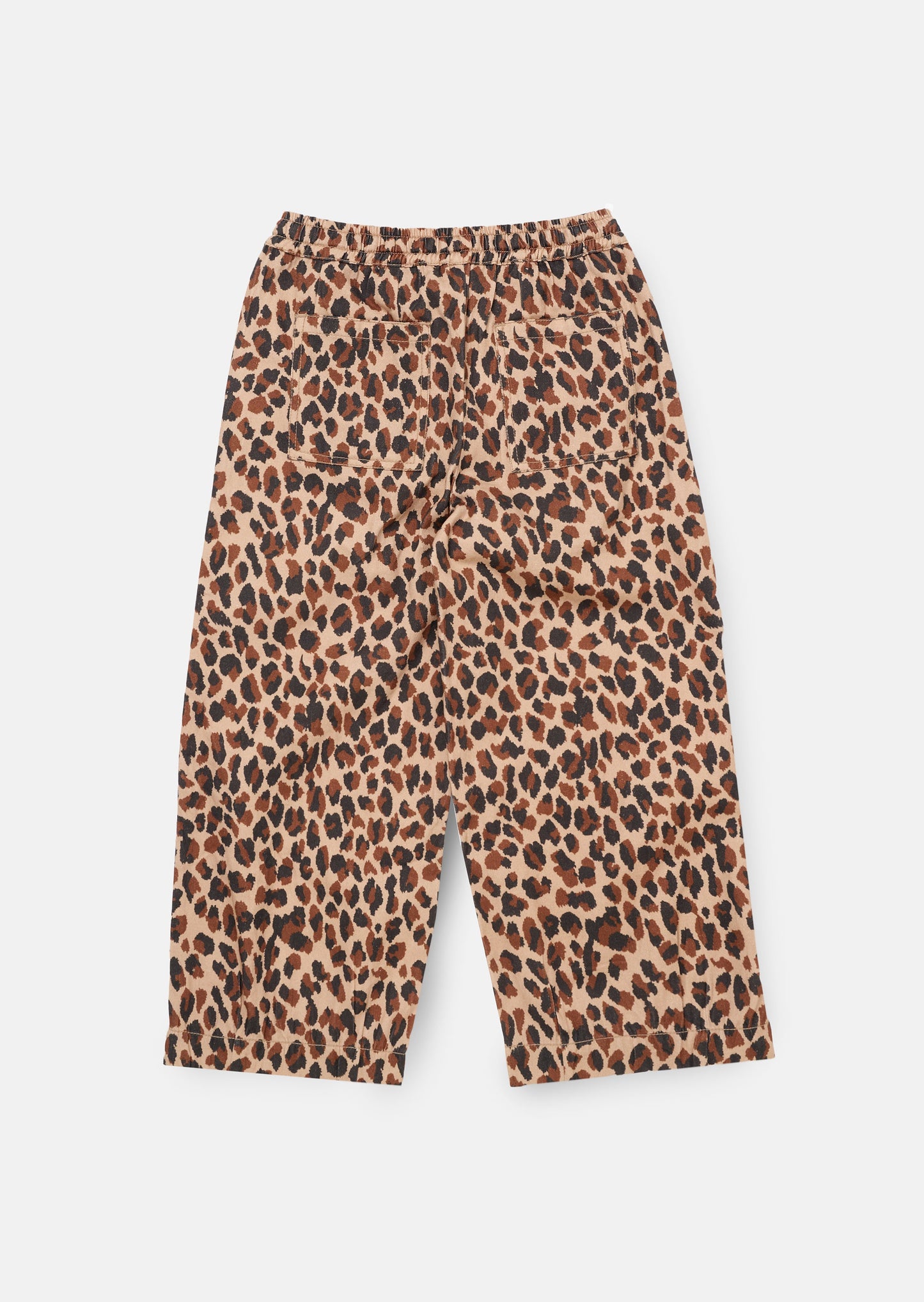 Penny Leopard Twill Trousers