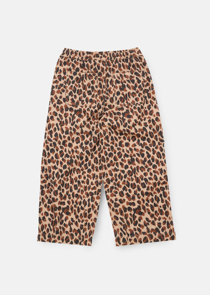 Penny Leopard Twill Trousers