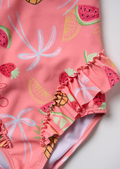 Emmie Fruit Print Swimsuit