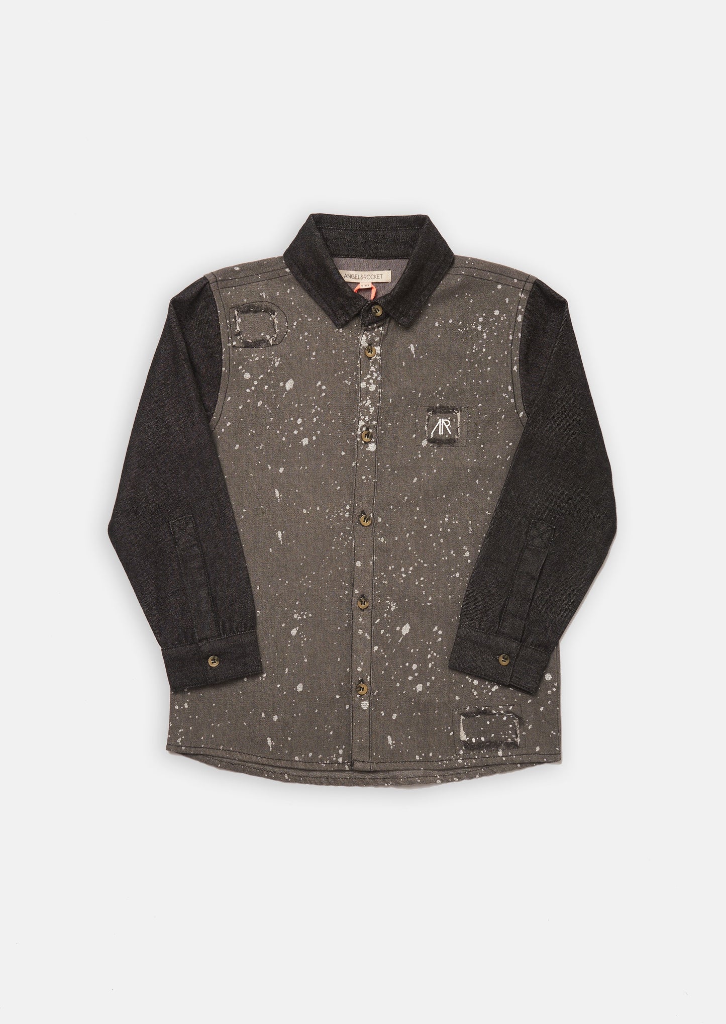 Hendrix Paint Splat Denim Shirt