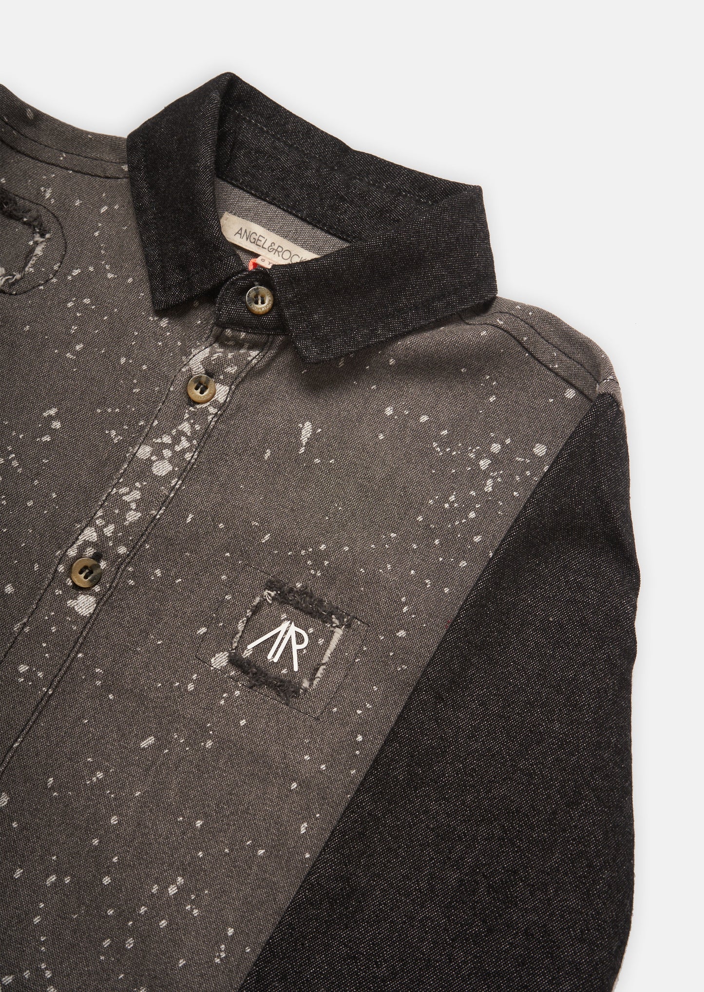 Hendrix Paint Splat Denim Shirt