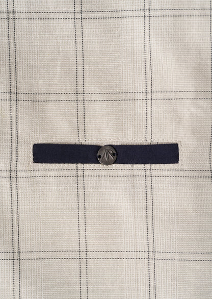 Emerson Grey Check Waistcoat Set