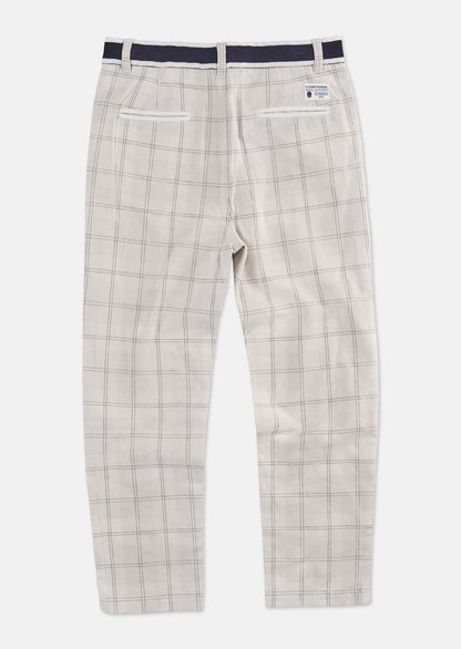 Emerson Grey Check Trouser