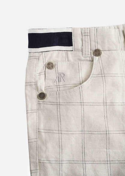 Emerson Grey Check Trouser