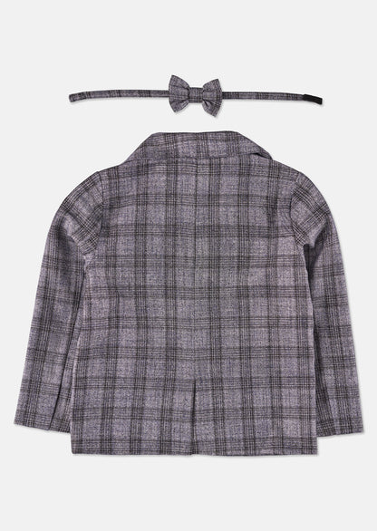 Phoenix Blue Check Smart Blazer